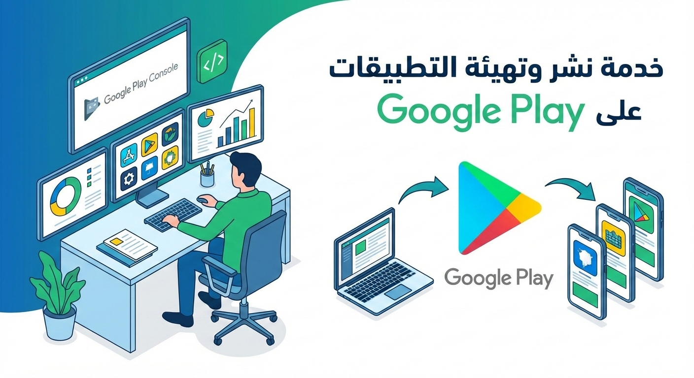 خدمة نشر وتهيئة التطبيقات على متجر (Google Play)